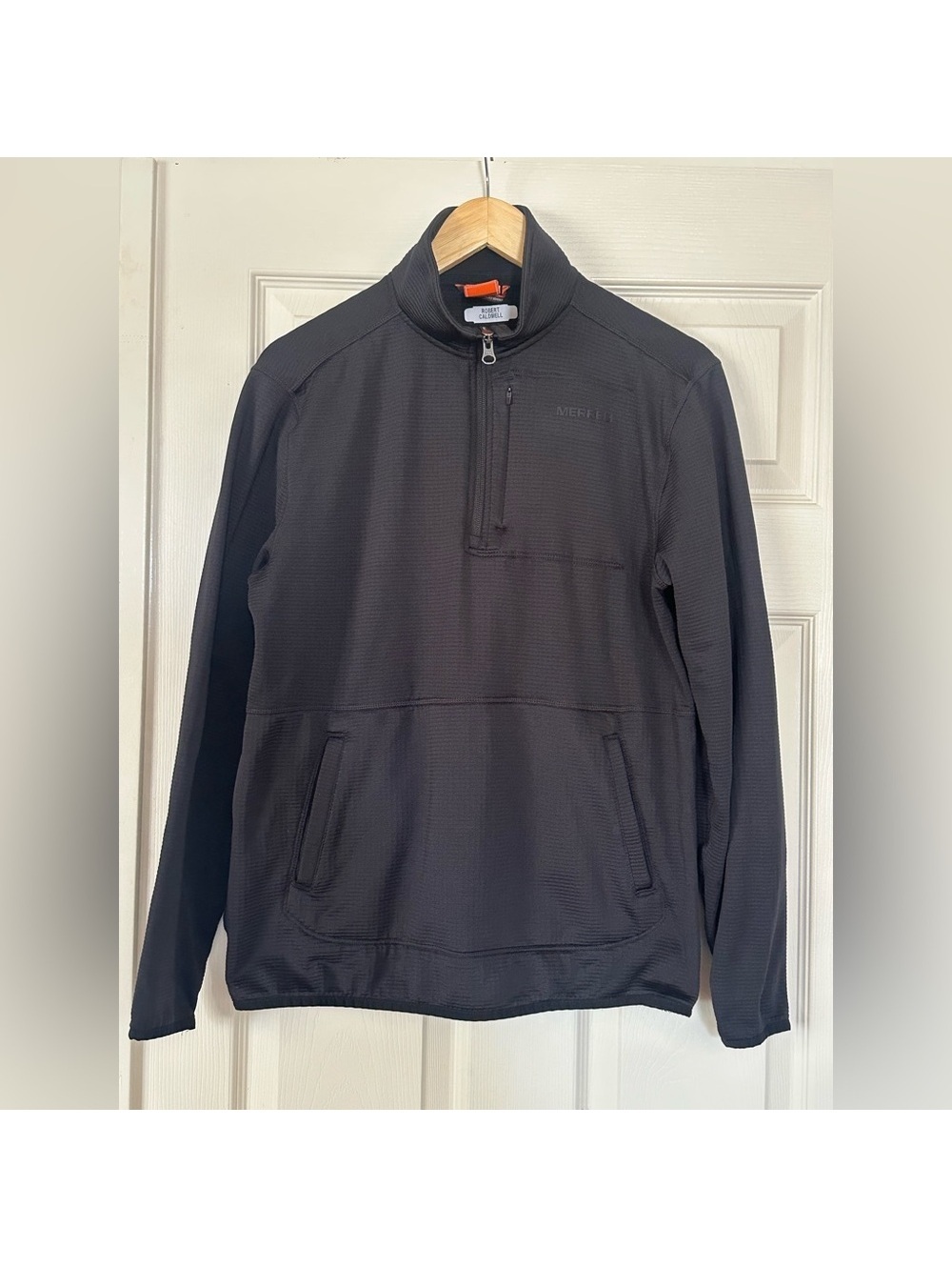 Merrell Men’s Black Half-Zip Lightweight Pullover